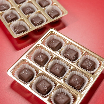Chocolate Sea Salted Caramels Gift Box