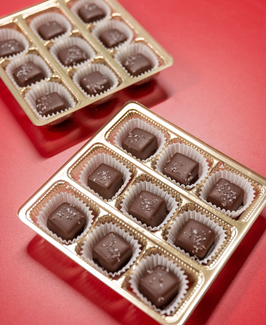 Chocolate Sea Salted Caramels Gift Box