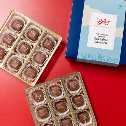 Chocolate Sea Salted Caramels Gift Box
