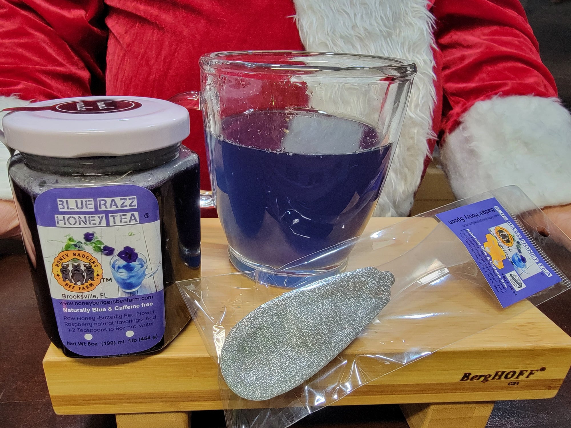 Blue Razz Honey Tea