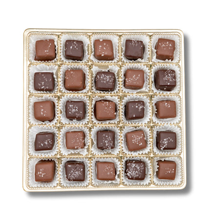 Chocolate Sea Salted Caramels Gift Box