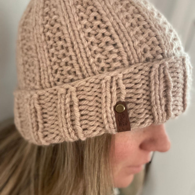 Firelight Beanie in Desert