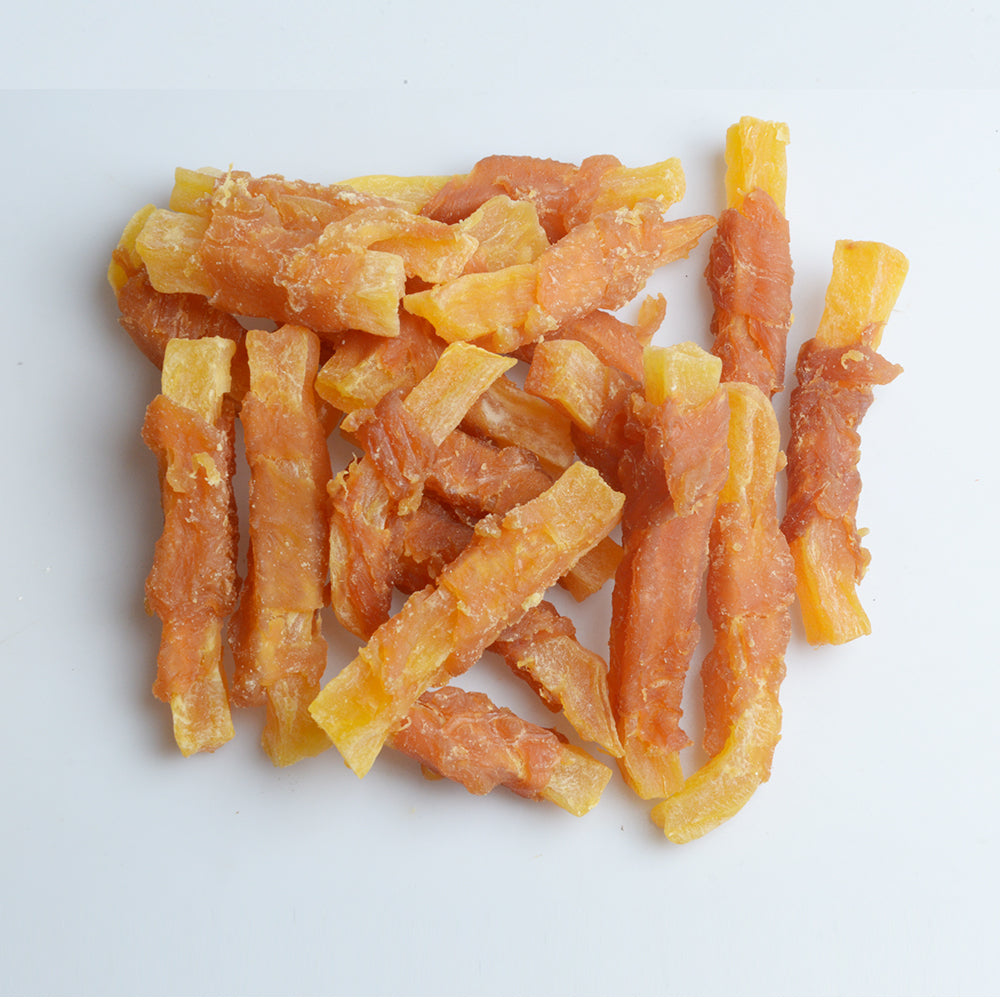 Jack PetPals Crafted Bite Chicken Sweet Potato Dog Treats (12oz)