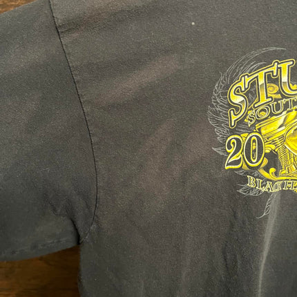 Faded Sturgis Biker Tshirt South Dakota Black Hills Rally XL