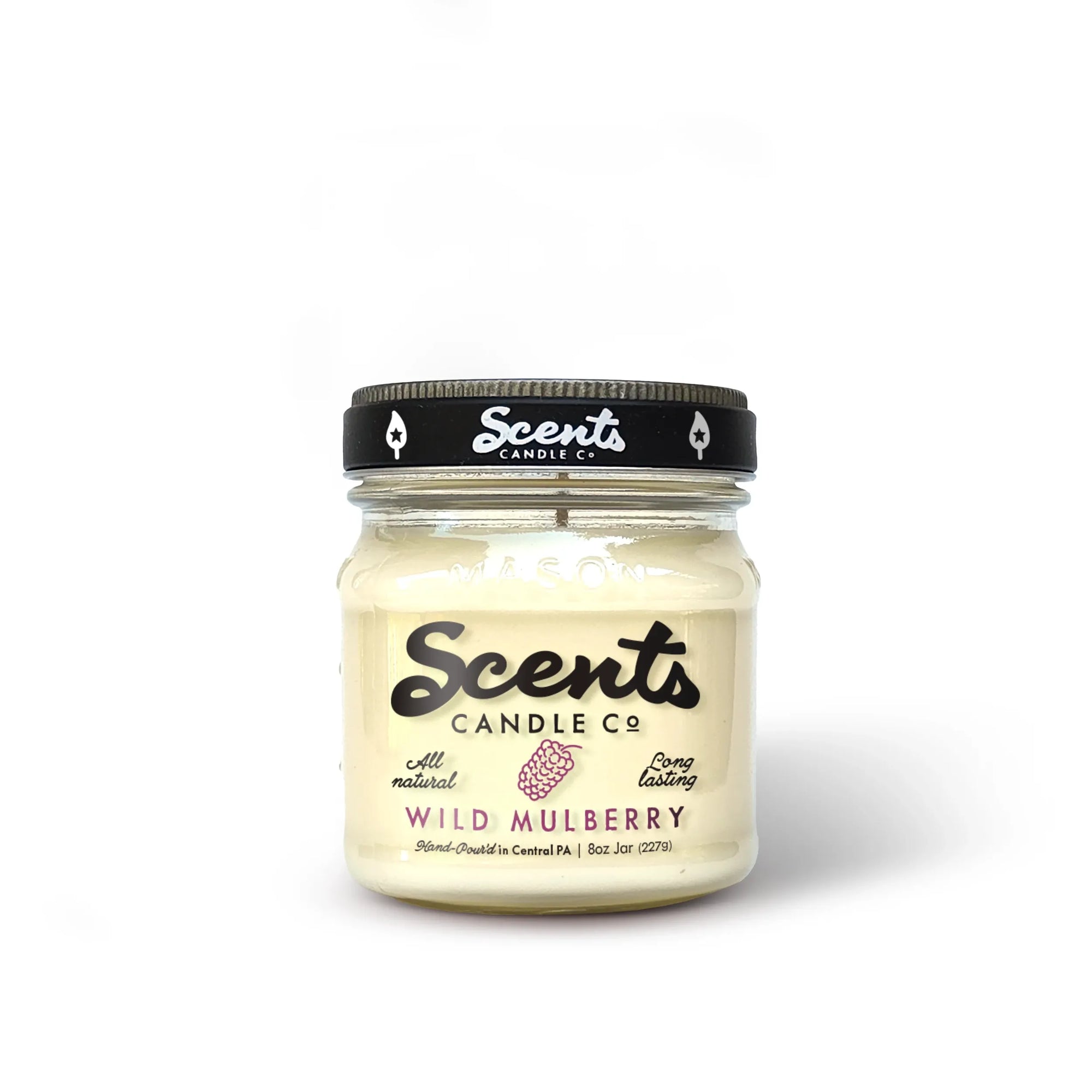 Scents Candle Co. Wild Mulberry Soy Wax Candles
