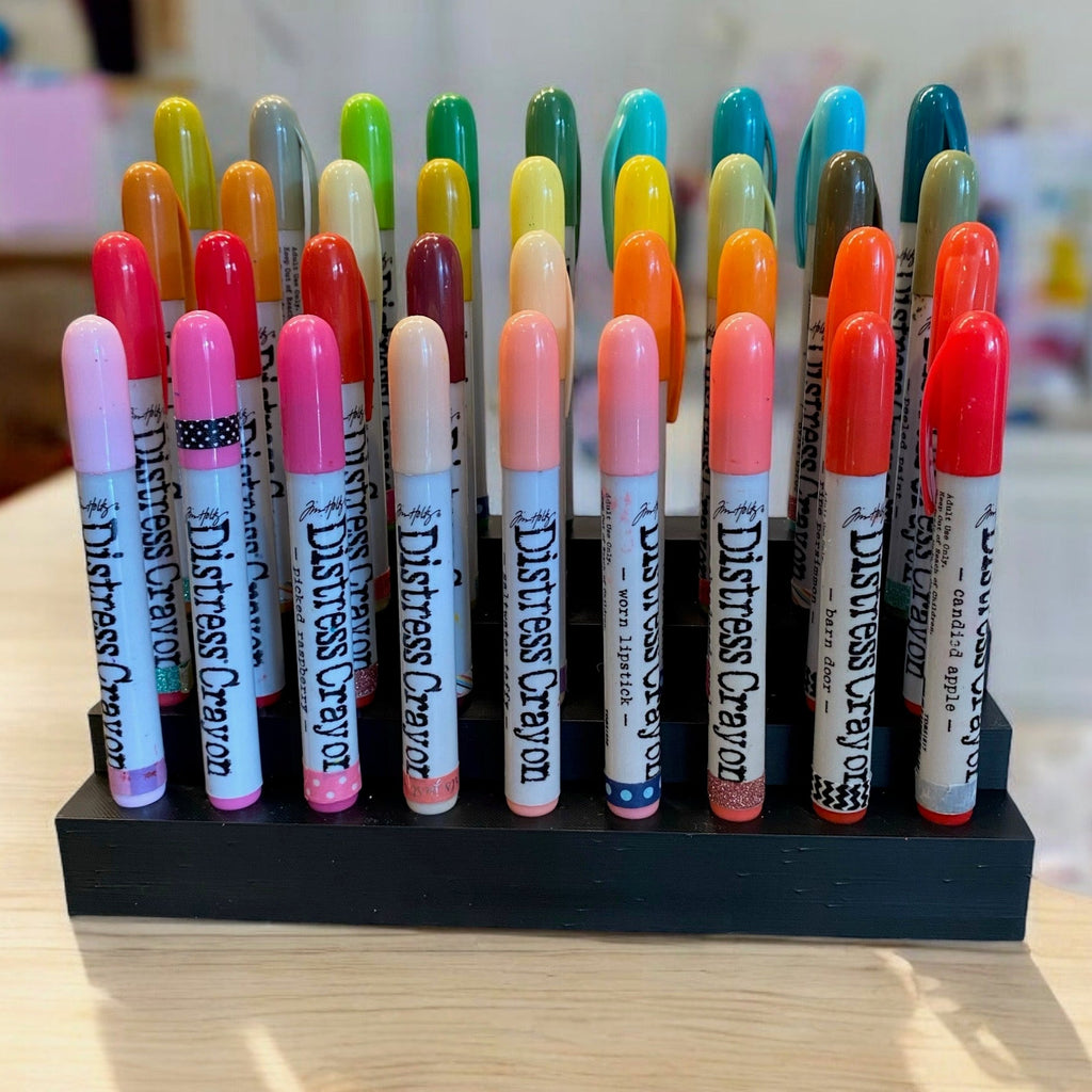 Ranger Distress Crayons Caddy For Tim Holtz Products