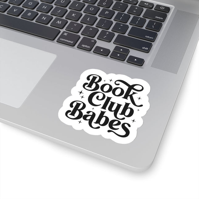 Book Club Babes Vinyl Sticker, 2.9" x 3.0"