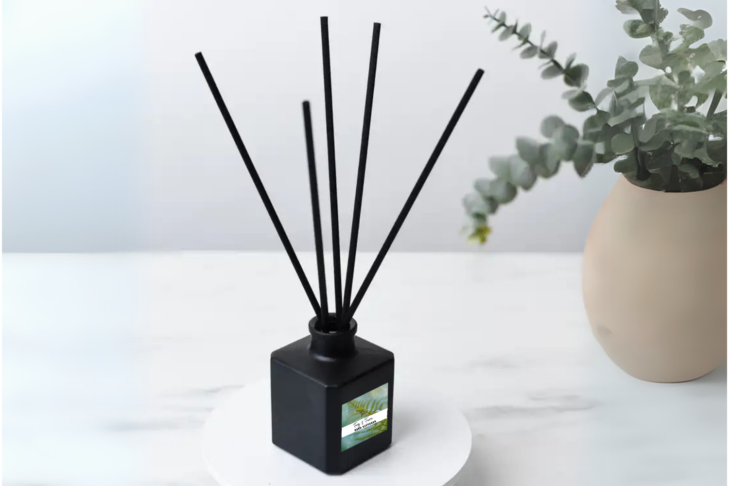 Bold & Masculine Reed Diffuser Collection – Sophisticated Scents with Obsidian, Currant, Wood & Smoke