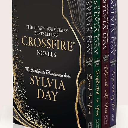 Sylvia Day Crossfire Series 4-Volume Boxed Set: Bared to You/Reflected in You/Entwined with You/Captivated by You by Sylvia Day