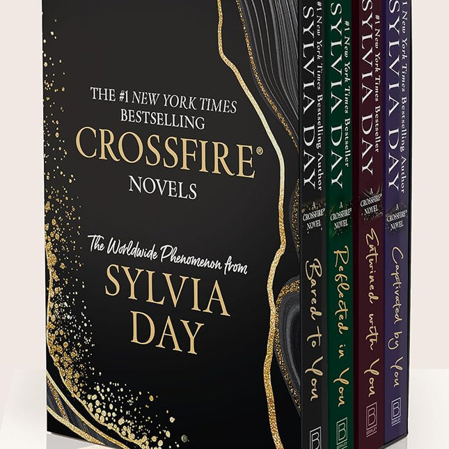 Sylvia Day Crossfire Series 4-Volume Boxed Set: Bared to You/Reflected in You/Entwined with You/Captivated by You by Sylvia Day