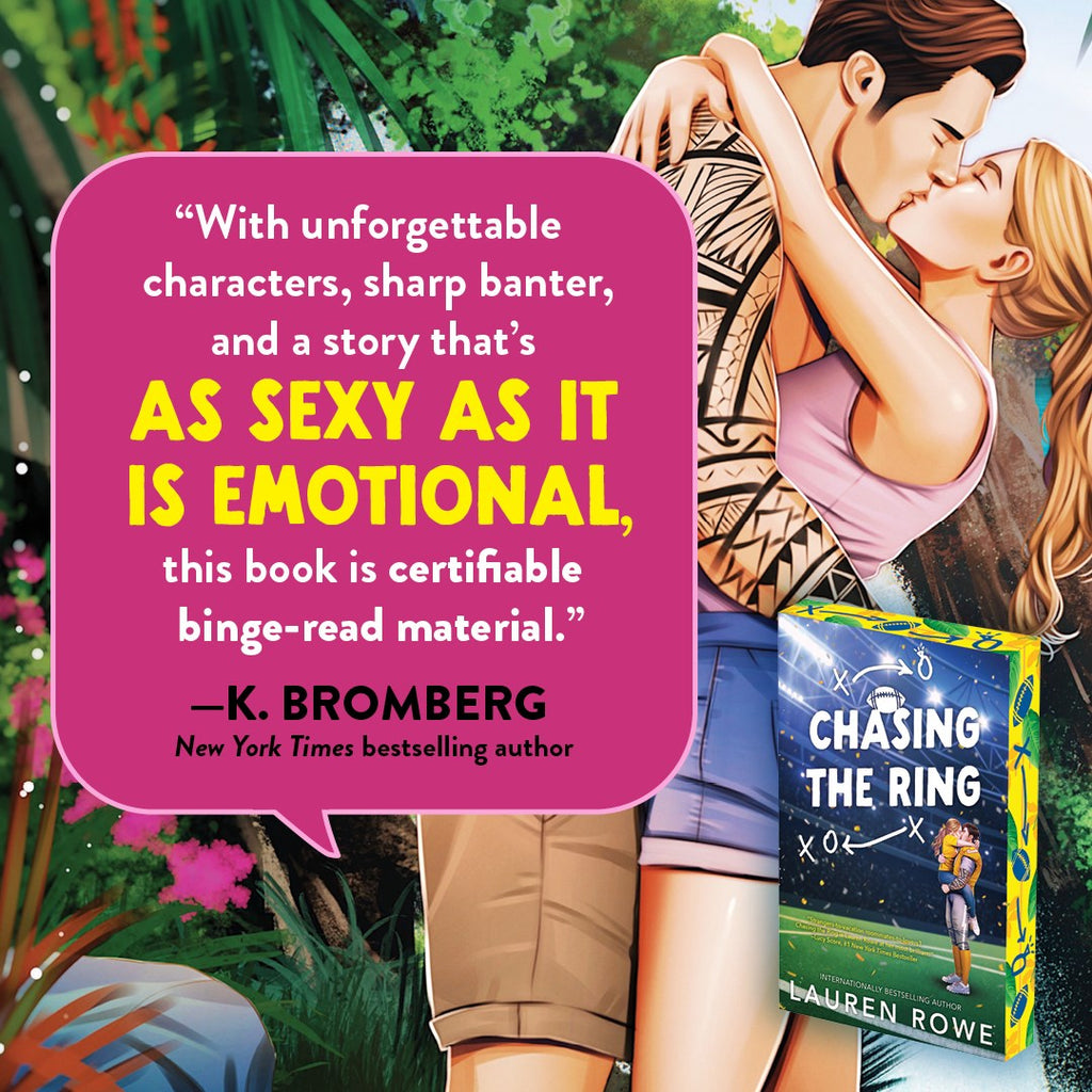 PREORDER: Chasing the Ring: Deluxe Limited Edition (Football and Feels) by Lauren Rowe (SIGNED BOOK PLATE)