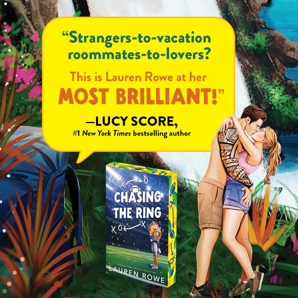 PREORDER: Chasing the Ring: Deluxe Limited Edition (Football and Feels) by Lauren Rowe (SIGNED BOOK PLATE)