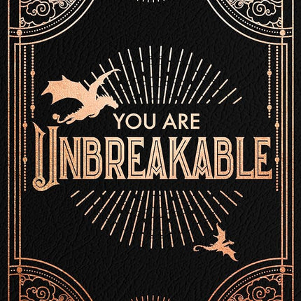 Official Iron Flame Journal: You Are Unbreakable Edition with Lined Pages by Rebecca Yarros