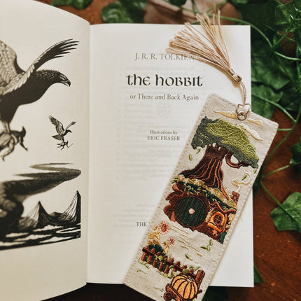 A Halfling's Life Embroidered Bookmark
