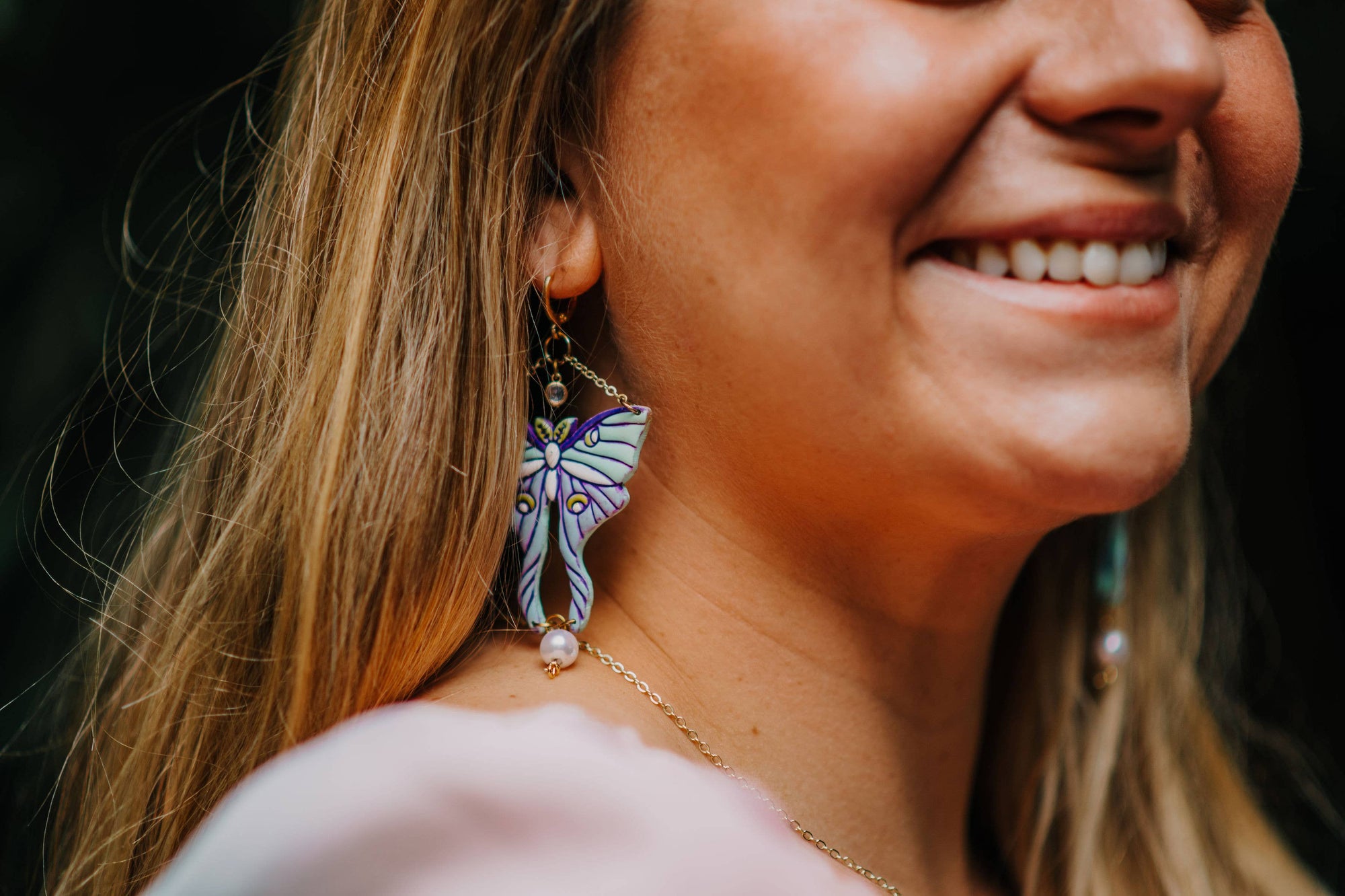 Sugar Bird Jewels - Luna Moths