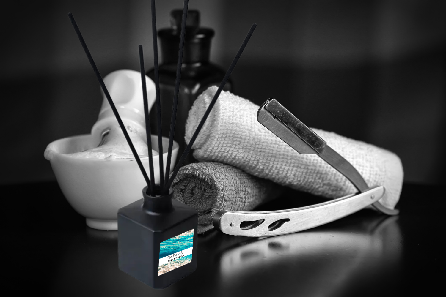 Bold & Masculine Reed Diffuser Collection – Sophisticated Scents with Obsidian, Currant, Wood & Smoke