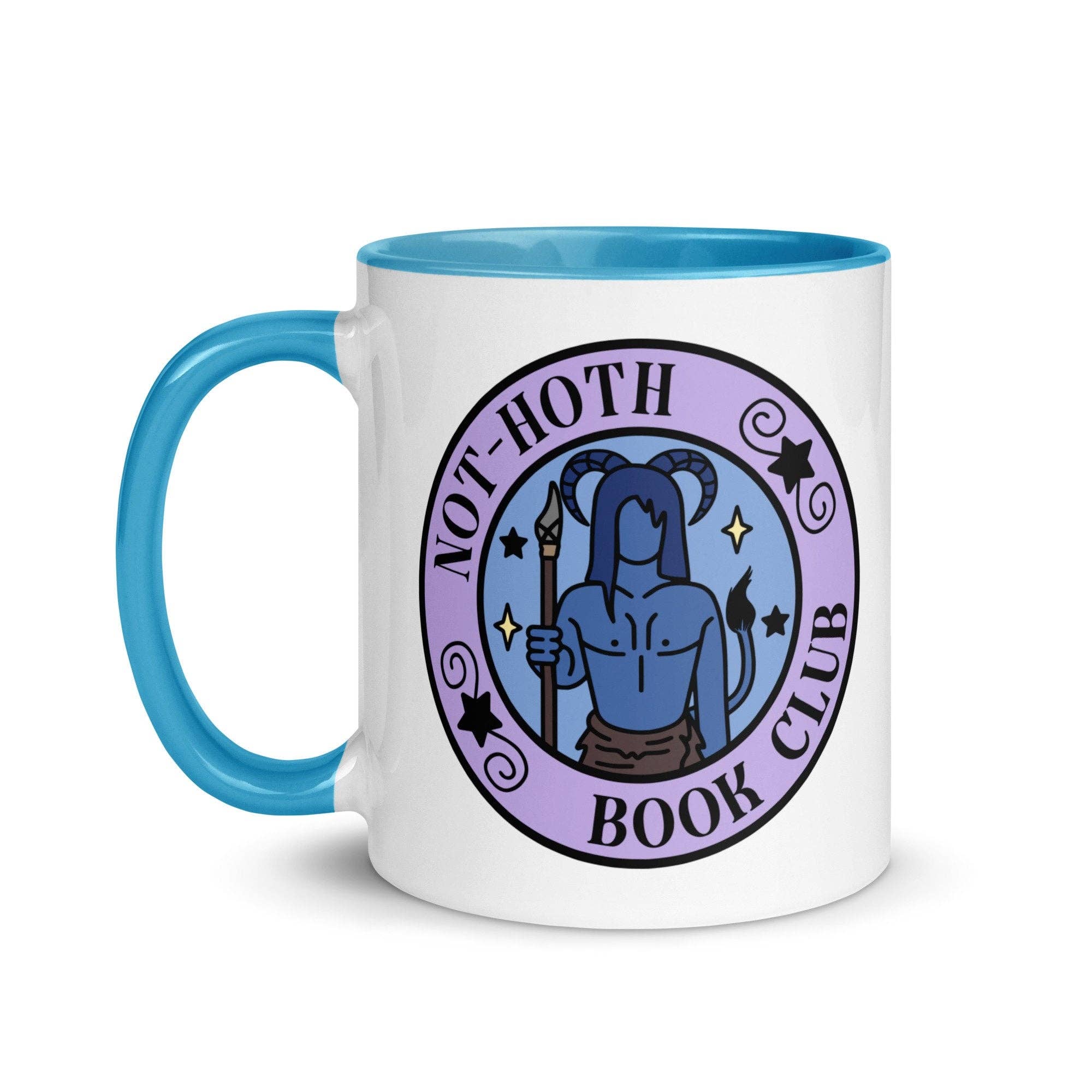 CrescentCatCo - Not Hoth Book Club Mug | Alien Smut Bookish Mug | Sci Fei Monster Romance Coffee Cup | Barbarian Book Lover Gift | Ice Planet Merch