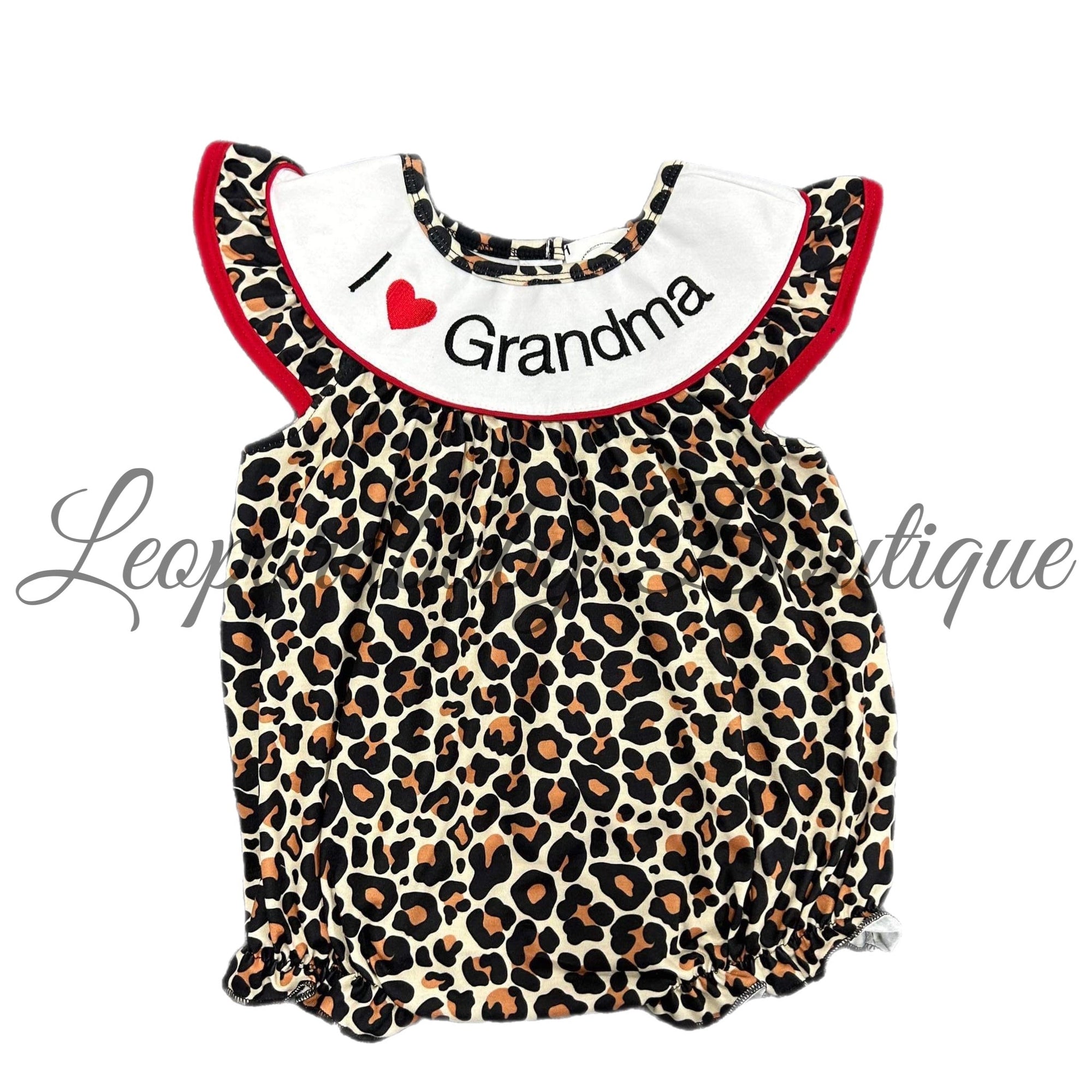 I love grandma romper