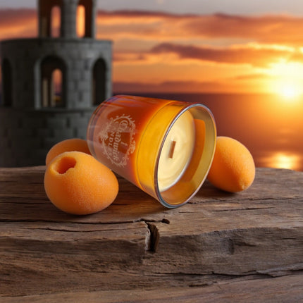 Gilded Citrine Candle