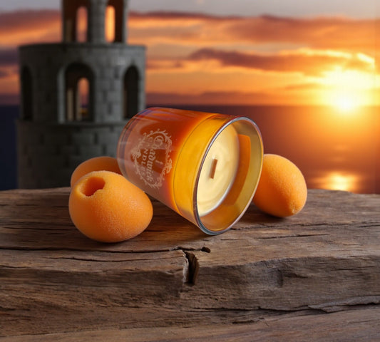 Gilded Citrine Candle