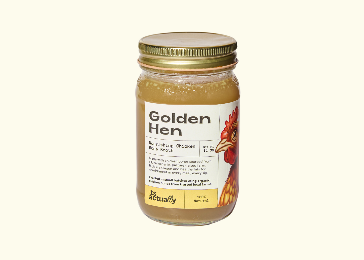 Its Actually Co. Nourishing Halal Chicken Bone Broth