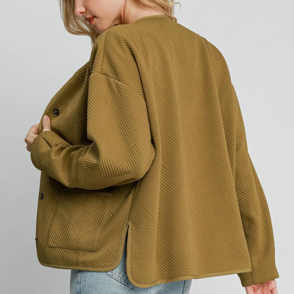 Textured Jacquard Jacket