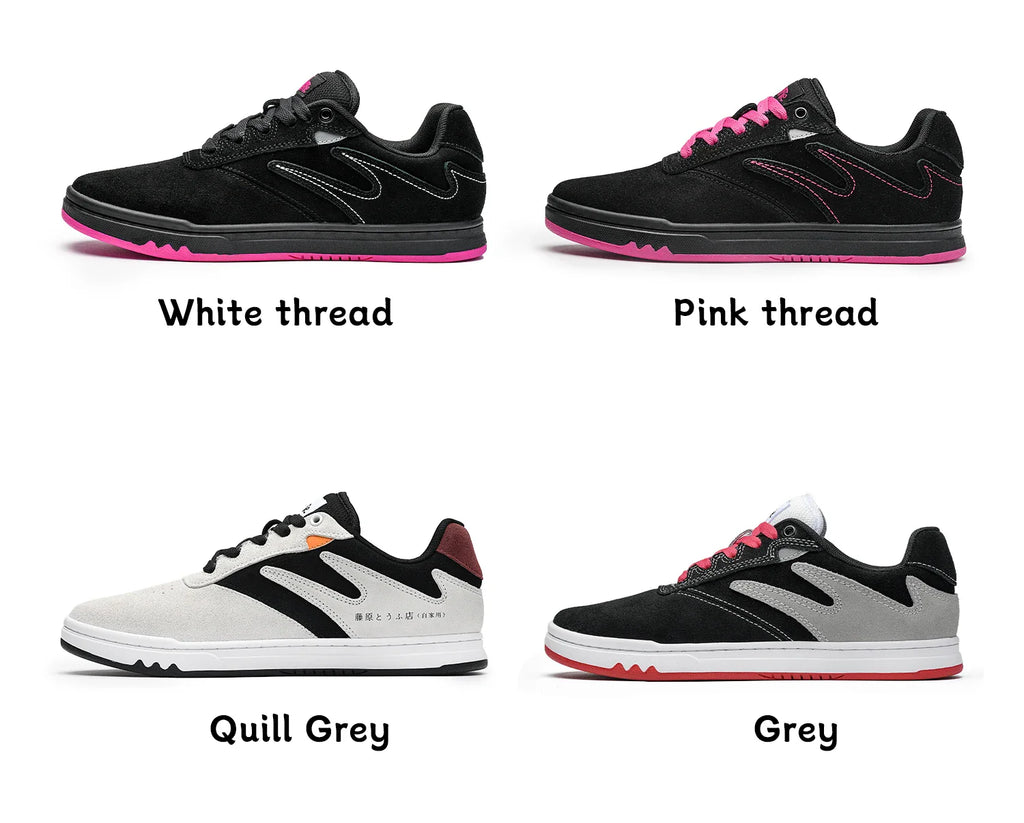 Black Myth Unisex Premium Suede Skate Board Cushioned Cupsole & Hard Wearing Design Shoes