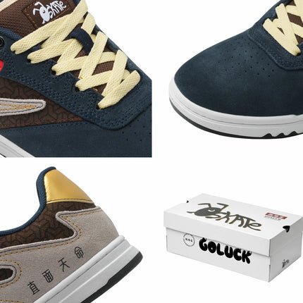 Black Myth Unisex Premium Suede Skate Board Cushioned Cupsole & Hard Wearing Design Shoes