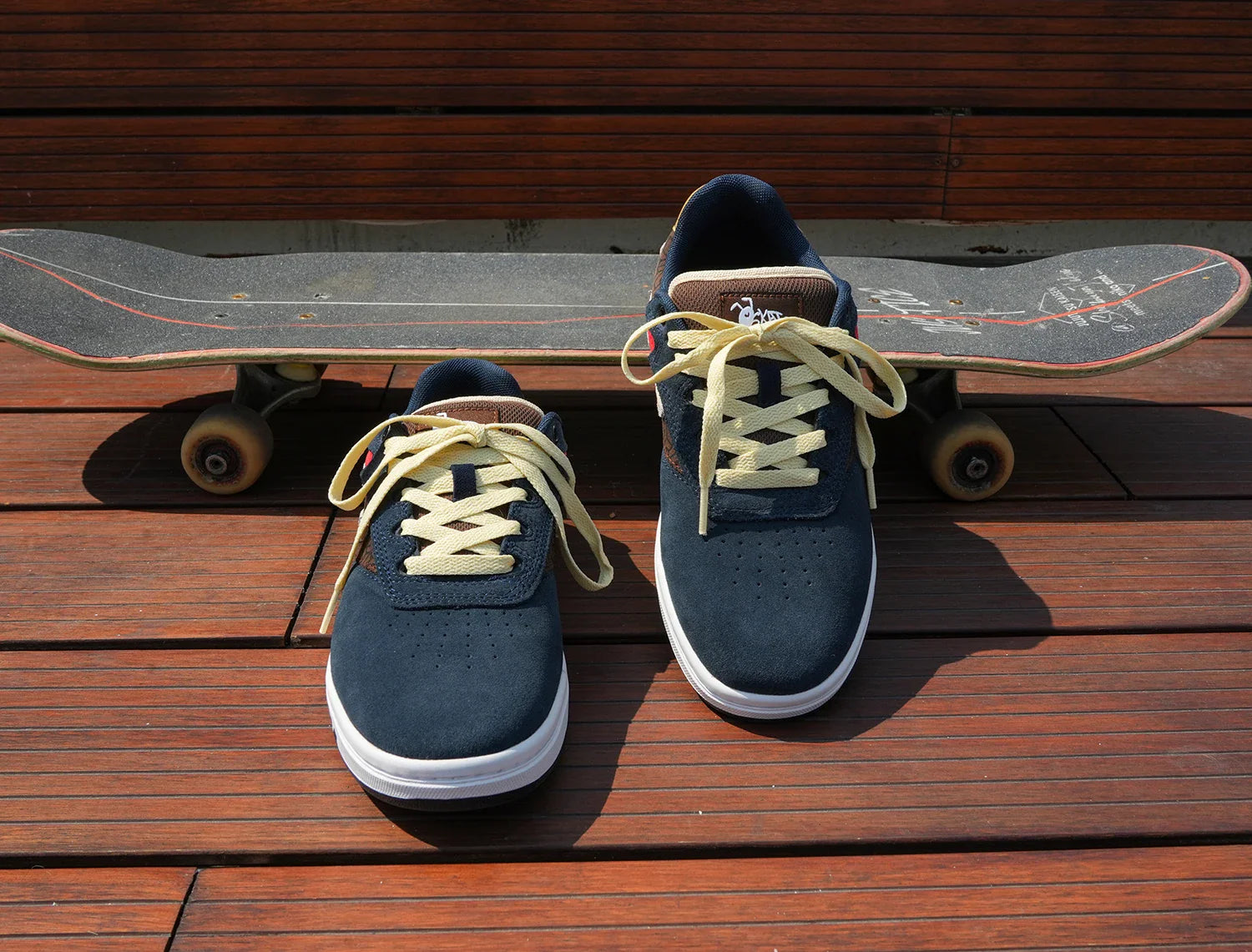 Black Myth Unisex Premium Suede Skate Board Cushioned Cupsole & Hard Wearing Design Shoes