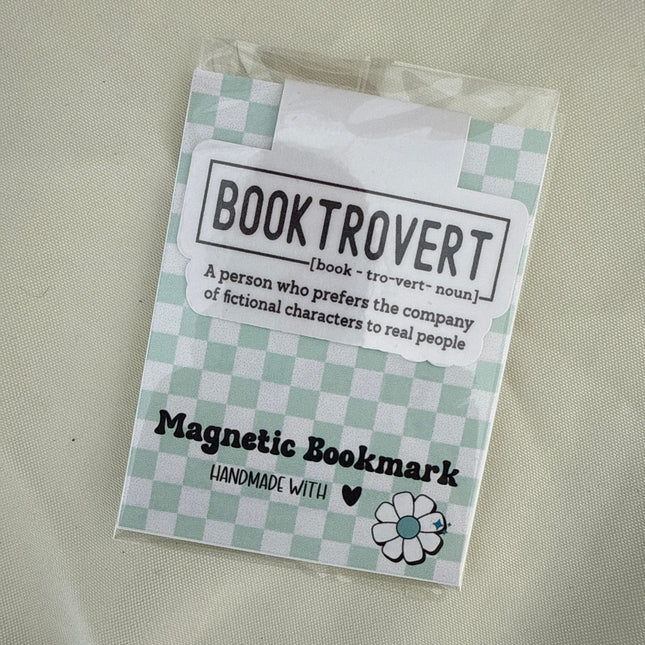 Booktrovert Magnetic Bookmark