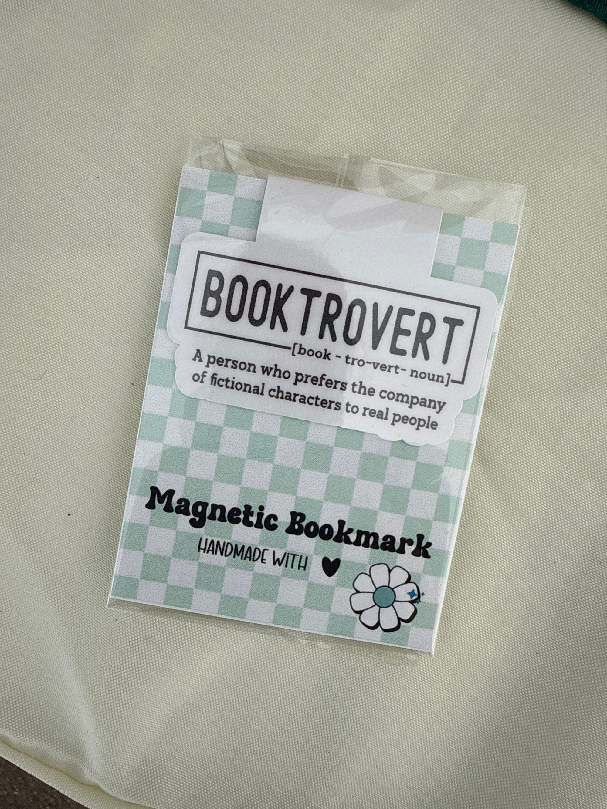 Booktrovert Magnetic Bookmark