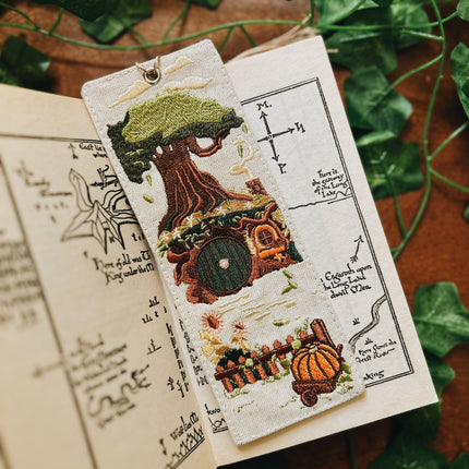A Halfling's Life Embroidered Bookmark