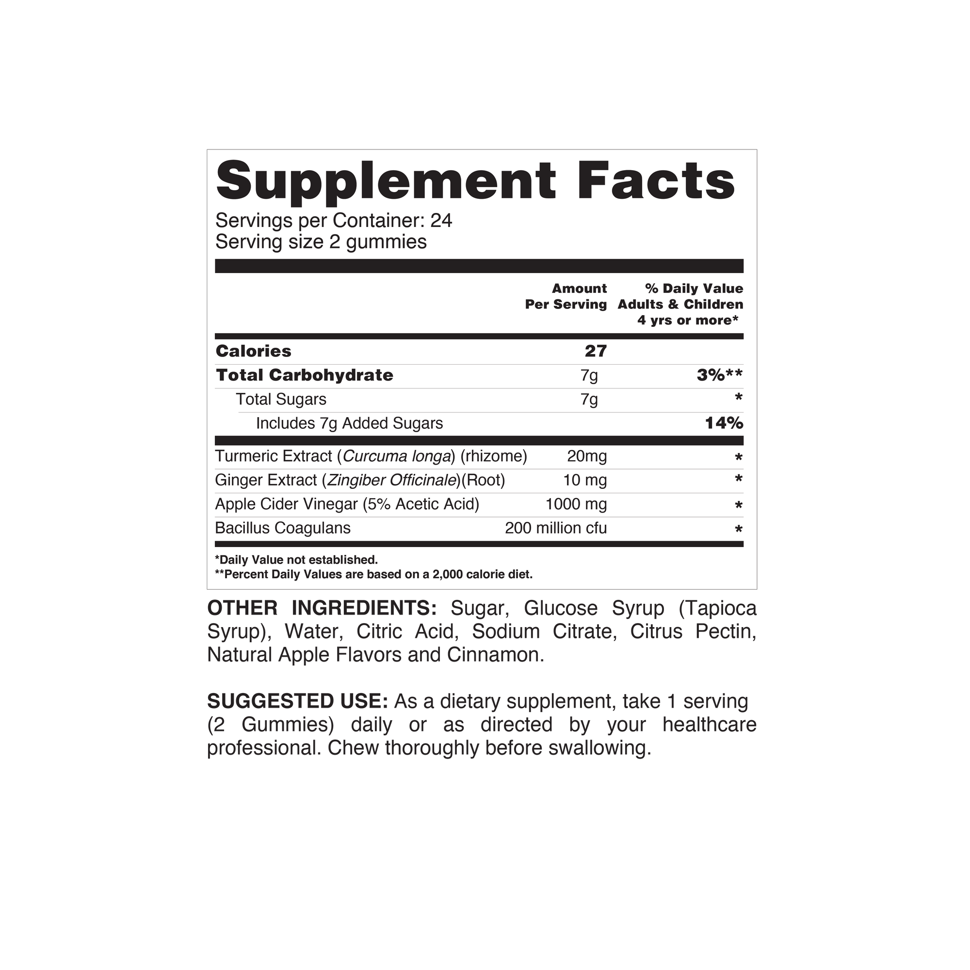 Apple Cider Vinegar Plus