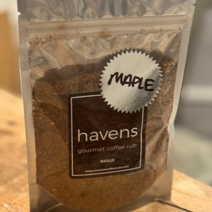 Maple Havens Gourmet Coffee Rub 6 oz bag