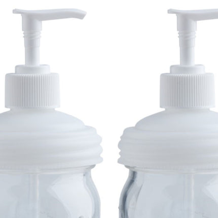 reCAP® Mason Jar Soap Dispenser Lid & Pump Cap | Regular Mouth