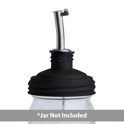 reCAP® Mason Jar Pour Spout Lid | Olive Oil Spout & Dispenser | Regular Mouth