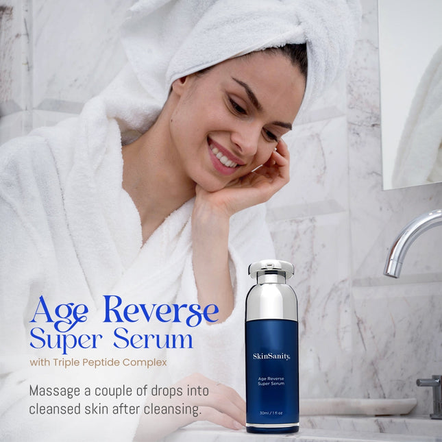 SkinSanity® Age Reverse with Triple Peptides 1 fl oz