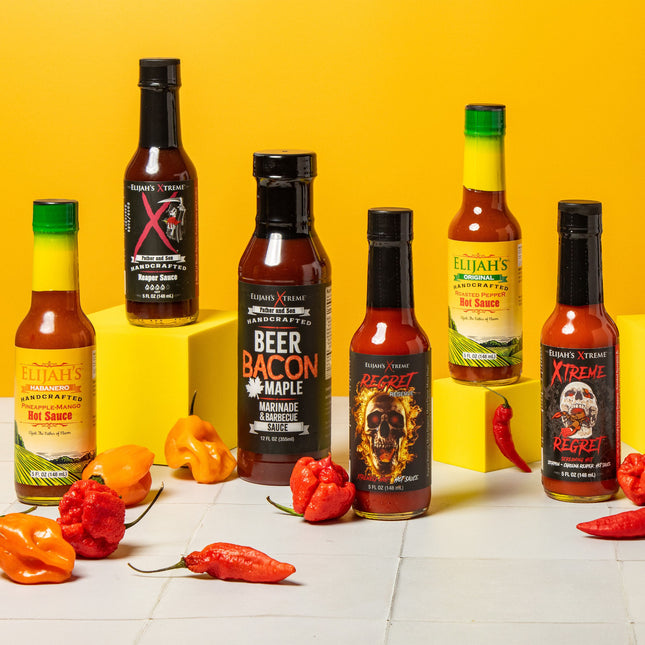 Entire Sauce Collection + Hot Honey