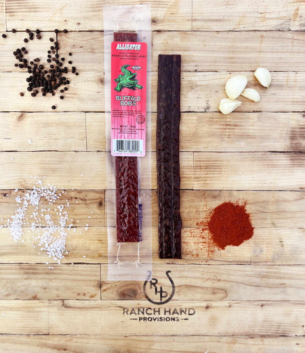 Alligator Jerky (BBQ-Flavor)