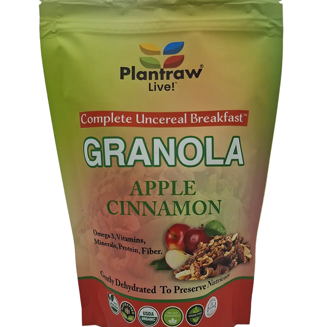 Granola - Apple Cinnamon (Grain-free, gluten-free with neither added sugar nor sweeteners)