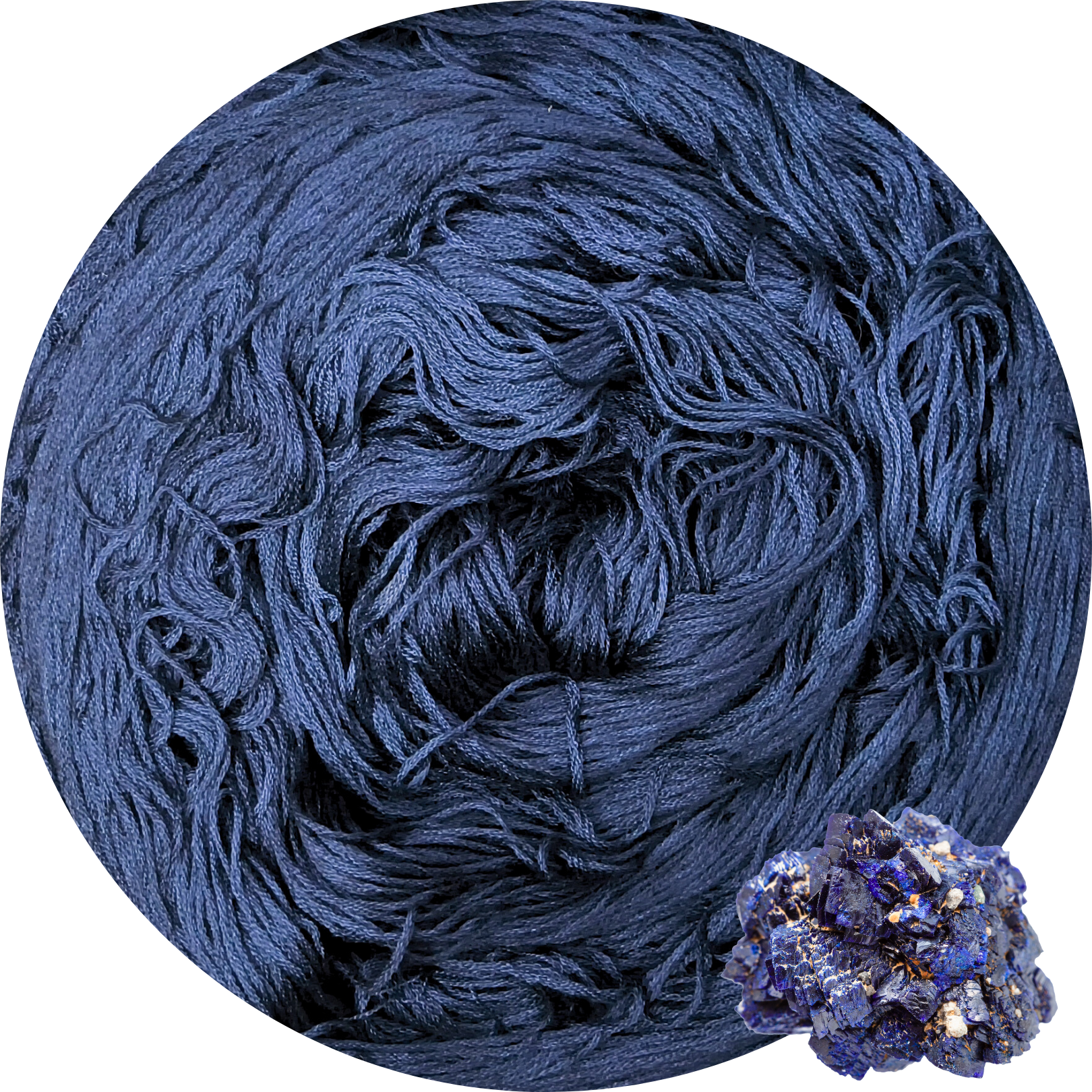 Azurite - Flower Silk by StitchyBox (Standard Colorway)