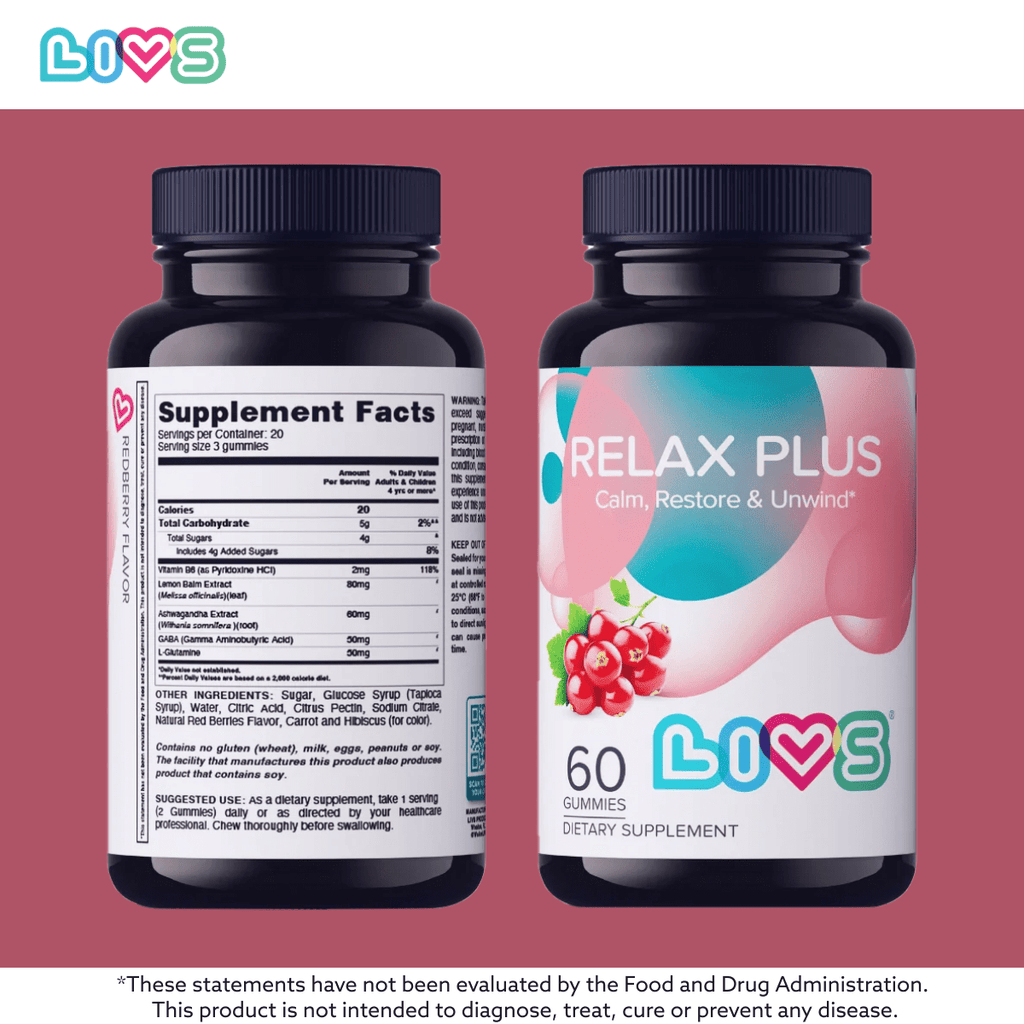 Relax Plus (Ashwagandha) Gummies