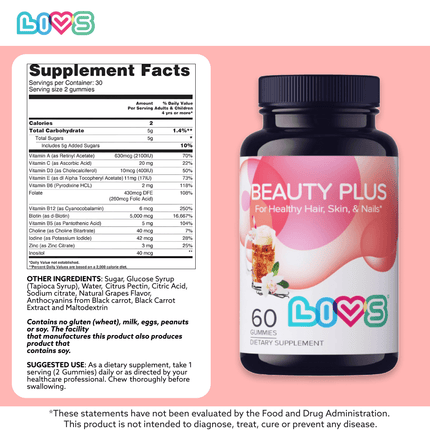 Beauty Plus (hair, skin, & nails)