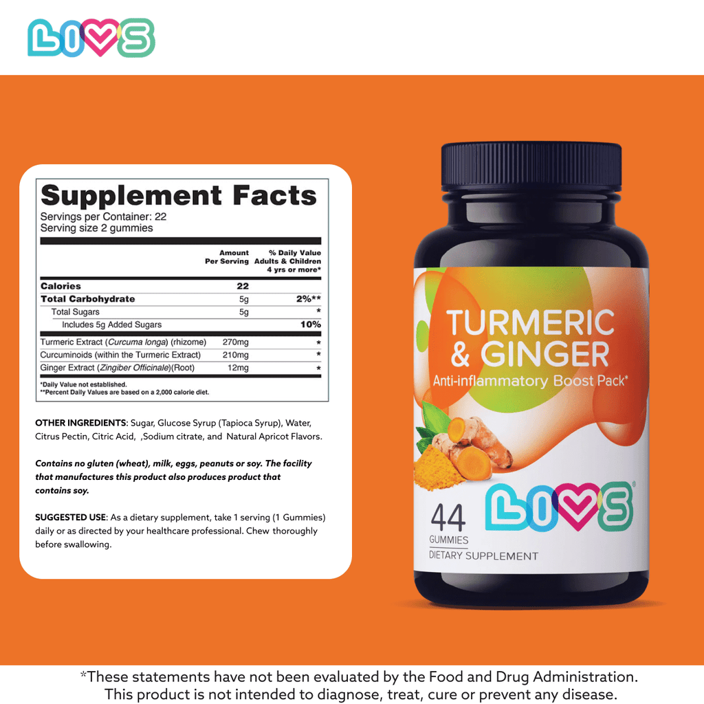 Turmeric & Ginger Gummies