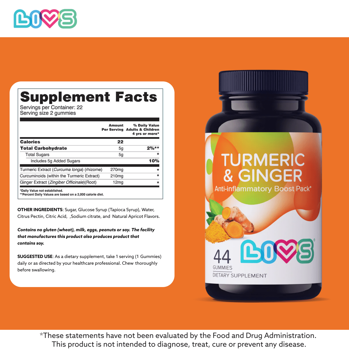 Turmeric & Ginger Gummies