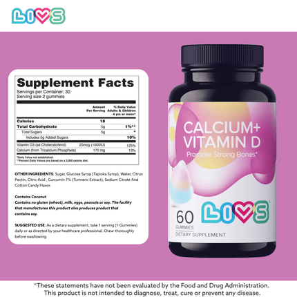 Calcium + Vitamin D