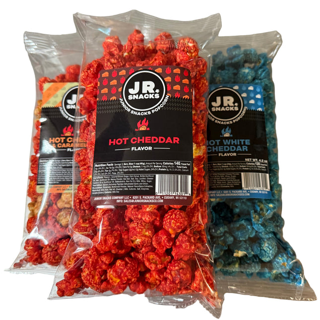 Junior Snacks Co. Hot Flavor Sample 3 Pack