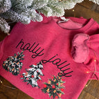 Small / Heather Red Crewneck Sweatshirt