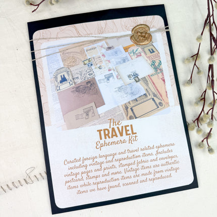 Travel Ephemera Kit