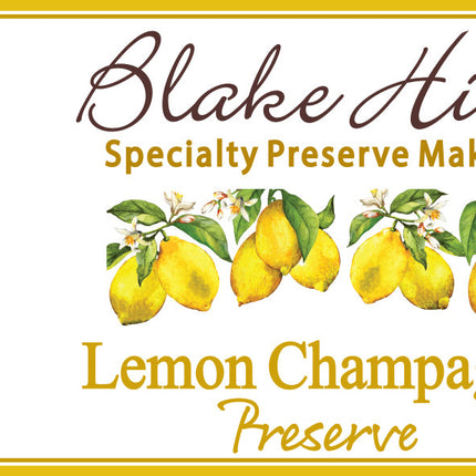 Lemon Champagne Jam